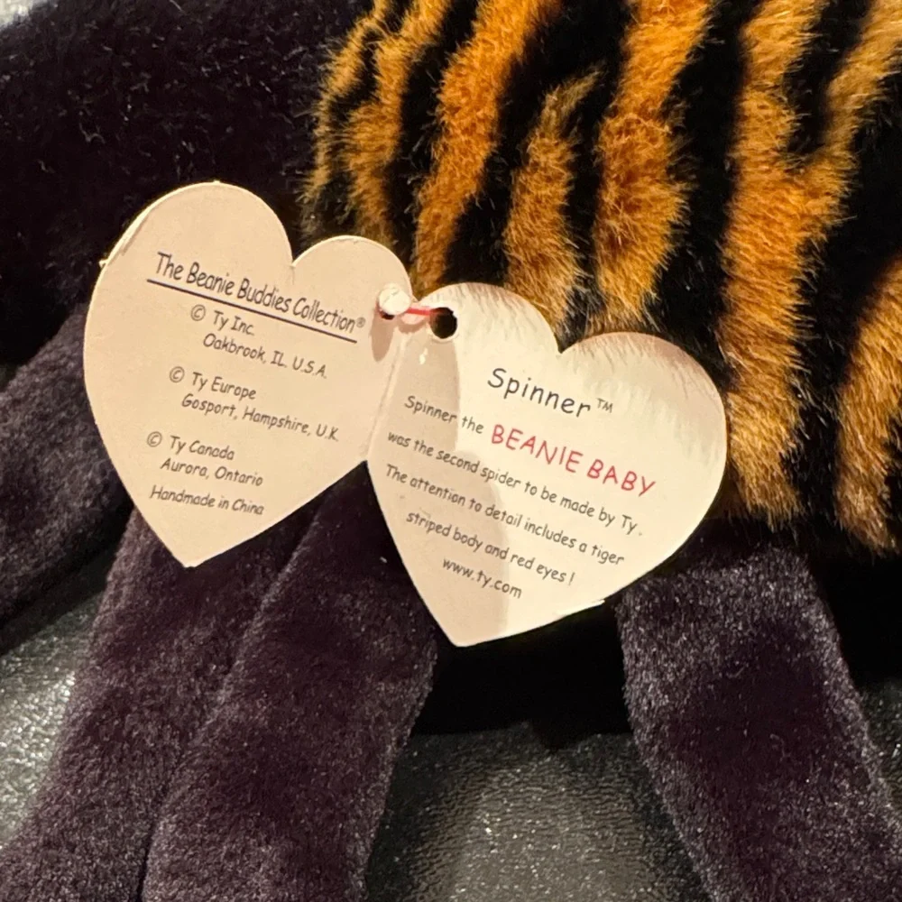 Ty 12 in beanie baby spider